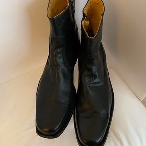 Black Frye Square toed Boots